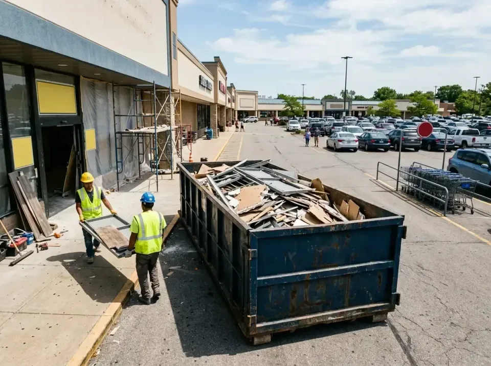 retail-store-renovation-debris-003 — frequently asked questions, Roll-off Dumpster Rentals in Nesquehoning, PA